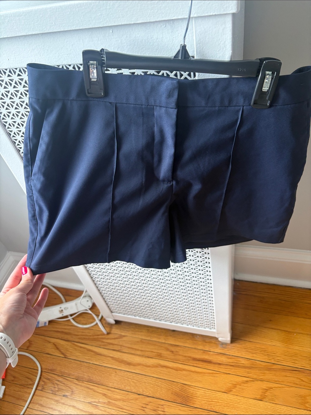 Puma Women's Athletic Shorts - Navy Blue